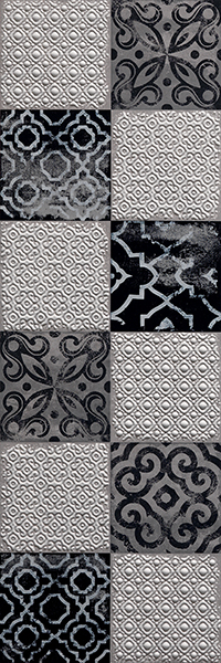 CRETA MAIOLICA GREY INSERTO