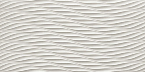 3D Twist White Matt
