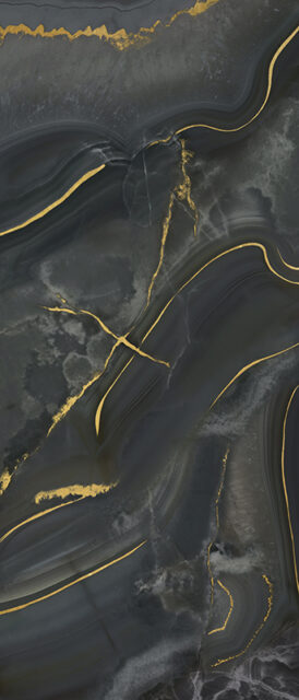 GRANDIOSA PREZIOSA A ONICE NERO ORO 120x280